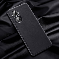 Coque Luxe Cuir Housse Etui QK1 pour Huawei Honor 50 SE 5G Noir