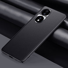 Coque Luxe Cuir Housse Etui QK1 pour Huawei Honor 80 Pro 5G Noir