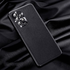 Coque Luxe Cuir Housse Etui QK1 pour Samsung Galaxy A32 4G Noir