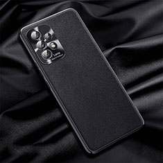 Coque Luxe Cuir Housse Etui QK1 pour Samsung Galaxy A32 5G Noir