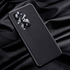 Coque Luxe Cuir Housse Etui QK1 pour Vivo X70 Pro+ Plus 5G Noir