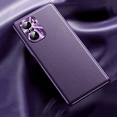 Coque Luxe Cuir Housse Etui QK1 pour Xiaomi Mi 11X 5G Violet