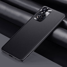 Coque Luxe Cuir Housse Etui QK1 pour Xiaomi Poco X4 NFC Noir