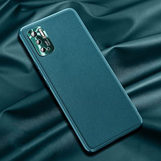 Coque Luxe Cuir Housse Etui QK1 pour Xiaomi Redmi Note 10 5G Vert