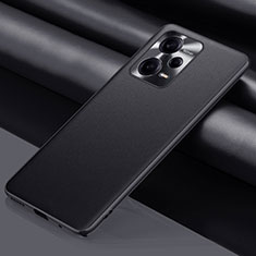 Coque Luxe Cuir Housse Etui QK1 pour Xiaomi Redmi Note 12 Explorer Noir