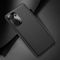 Coque Luxe Cuir Housse Etui QK2 pour Xiaomi Mi 11i 5G Noir