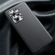 Coque Luxe Cuir Housse Etui QK2 pour Xiaomi Poco X4 GT 5G Noir