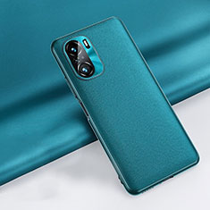 Coque Luxe Cuir Housse Etui QK3 pour Xiaomi Redmi K40 5G Vert