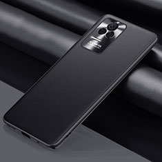 Coque Luxe Cuir Housse Etui QK3 pour Xiaomi Redmi K50 5G Noir