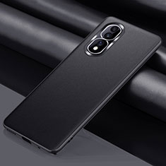 Coque Luxe Cuir Housse Etui QK4 pour Huawei Honor 80 Pro 5G Noir