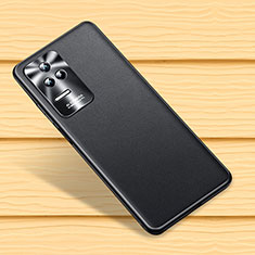 Coque Luxe Cuir Housse Etui QK4 pour Xiaomi Redmi K50 5G Noir