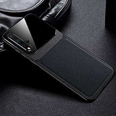 Coque Luxe Cuir Housse Etui R01 pour Huawei Honor 20 Noir