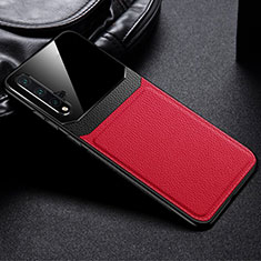 Coque Luxe Cuir Housse Etui R01 pour Huawei Honor 20S Rouge