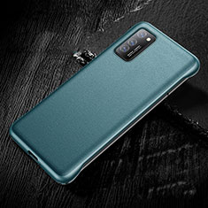 Coque Luxe Cuir Housse Etui R01 pour Huawei Honor V30 Pro 5G Cyan