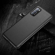 Coque Luxe Cuir Housse Etui R01 pour Huawei Honor View 30 5G Noir