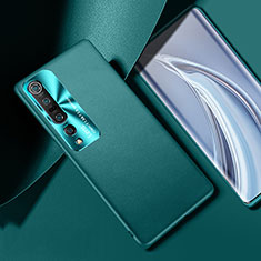 Coque Luxe Cuir Housse Etui R01 pour Xiaomi Mi 10 Pro Vert