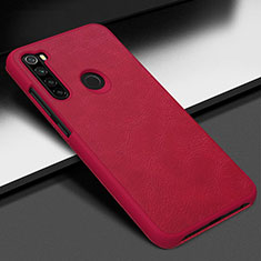 Coque Luxe Cuir Housse Etui R01 pour Xiaomi Redmi Note 8T Rouge