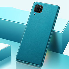 Coque Luxe Cuir Housse Etui R02 pour Huawei Nova 7i Cyan