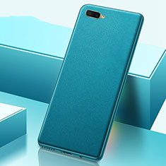 Coque Luxe Cuir Housse Etui R02 pour Oppo RX17 Neo Cyan