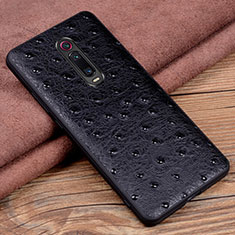 Coque Luxe Cuir Housse Etui R02 pour Xiaomi Mi 9T Pro Noir