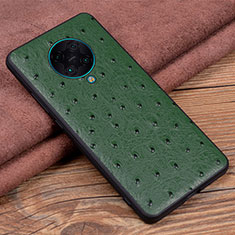 Coque Luxe Cuir Housse Etui R02 pour Xiaomi Poco F2 Pro Vert