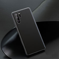 Coque Luxe Cuir Housse Etui R03 pour Huawei P30 Pro New Edition Noir