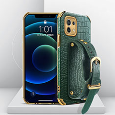 Coque Luxe Cuir Housse Etui R03 pour Xiaomi Mi 11 Lite 4G Vert