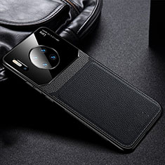 Coque Luxe Cuir Housse Etui R04 pour Huawei Mate 30 Noir