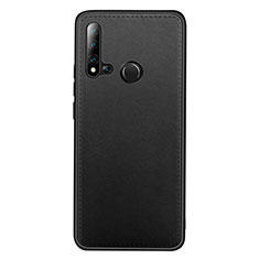 Coque Luxe Cuir Housse Etui R04 pour Huawei Nova 5i Noir