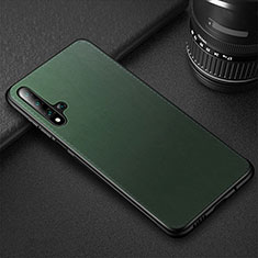 Coque Luxe Cuir Housse Etui R05 pour Huawei Honor 20S Vert