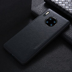 Coque Luxe Cuir Housse Etui R05 pour Huawei Mate 30E Pro 5G Noir