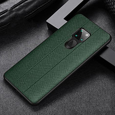 Coque Luxe Cuir Housse Etui R07 pour Huawei Mate 20 X 5G Vert