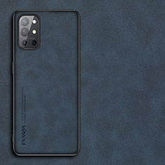 Coque Luxe Cuir Housse Etui S01 pour OnePlus 9R 5G Bleu