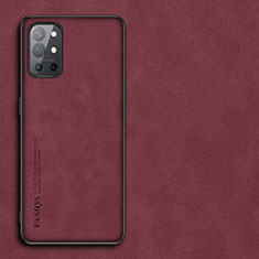 Coque Luxe Cuir Housse Etui S01 pour OnePlus 9R 5G Rouge