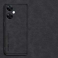 Coque Luxe Cuir Housse Etui S01 pour OnePlus Nord CE 3 Lite 5G Noir