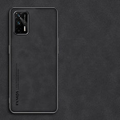 Coque Luxe Cuir Housse Etui S01 pour Realme GT 5G Noir