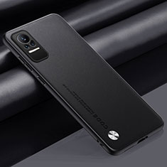 Coque Luxe Cuir Housse Etui S01 pour Xiaomi Civi 1S 5G Noir