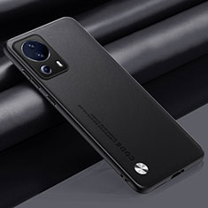Coque Luxe Cuir Housse Etui S01 pour Xiaomi Mi 13 Lite 5G Noir