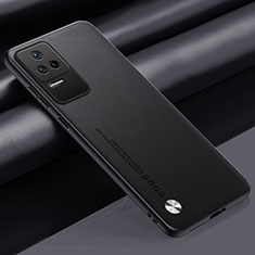 Coque Luxe Cuir Housse Etui S01 pour Xiaomi Poco F4 5G Noir