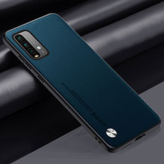 Coque Luxe Cuir Housse Etui S01 pour Xiaomi Redmi 9 Power Vert