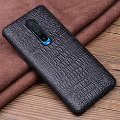 Coque Luxe Cuir Housse Etui S01 pour Xiaomi Redmi K30 4G Noir