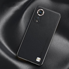 Coque Luxe Cuir Housse Etui S02 pour Huawei Honor 50 5G Noir