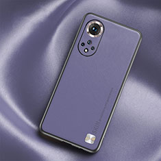 Coque Luxe Cuir Housse Etui S02 pour Huawei Honor 50 5G Violet Clair