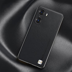 Coque Luxe Cuir Housse Etui S02 pour Huawei Honor 60 Pro 5G Noir