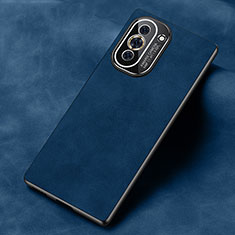 Coque Luxe Cuir Housse Etui S02 pour Huawei Nova 10 Bleu