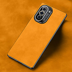 Coque Luxe Cuir Housse Etui S02 pour Huawei Nova 10 Orange