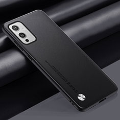 Coque Luxe Cuir Housse Etui S02 pour OnePlus 9 5G Noir