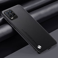 Coque Luxe Cuir Housse Etui S02 pour Realme 8 Pro Noir