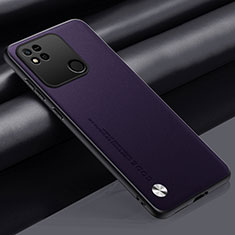 Coque Luxe Cuir Housse Etui S02 pour Xiaomi POCO C31 Violet
