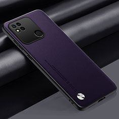 Coque Luxe Cuir Housse Etui S02 pour Xiaomi Redmi 10A 4G Violet